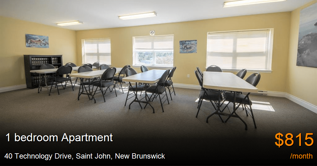 40 Technology Drive, Saint John Apartment for Rent B20346