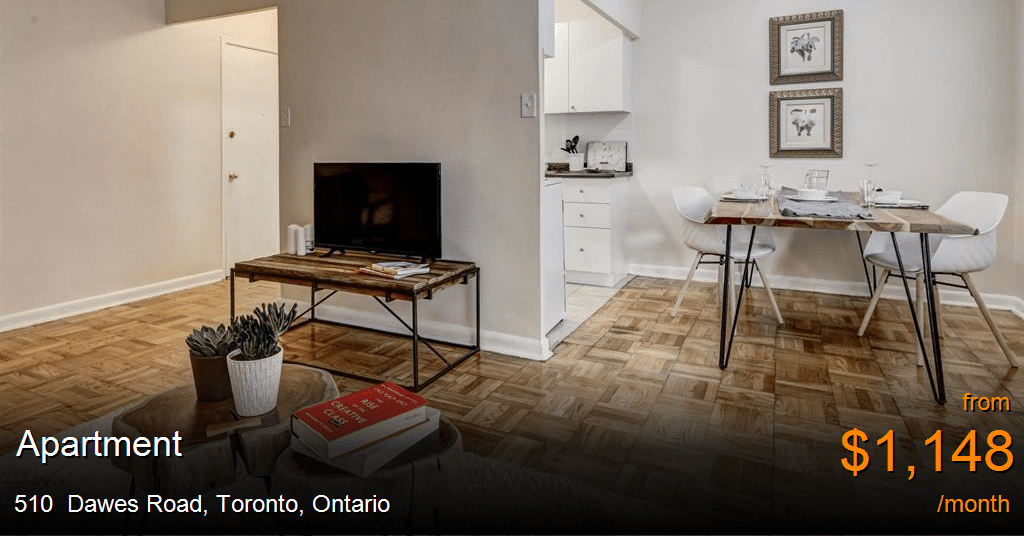 510 dawes road, toronto Apartment for Rent
