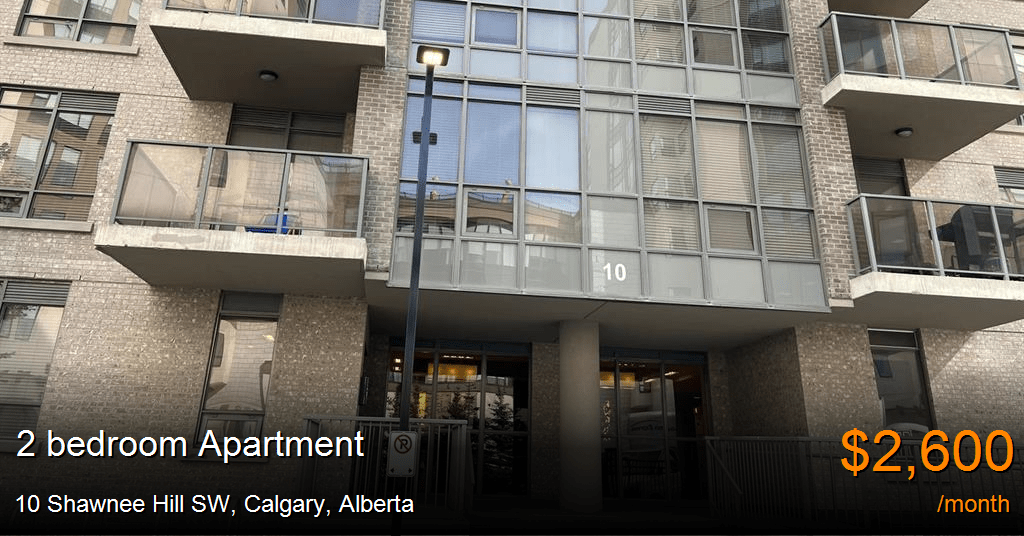 10 shawnee hill sw, calgary Apartment for Rent