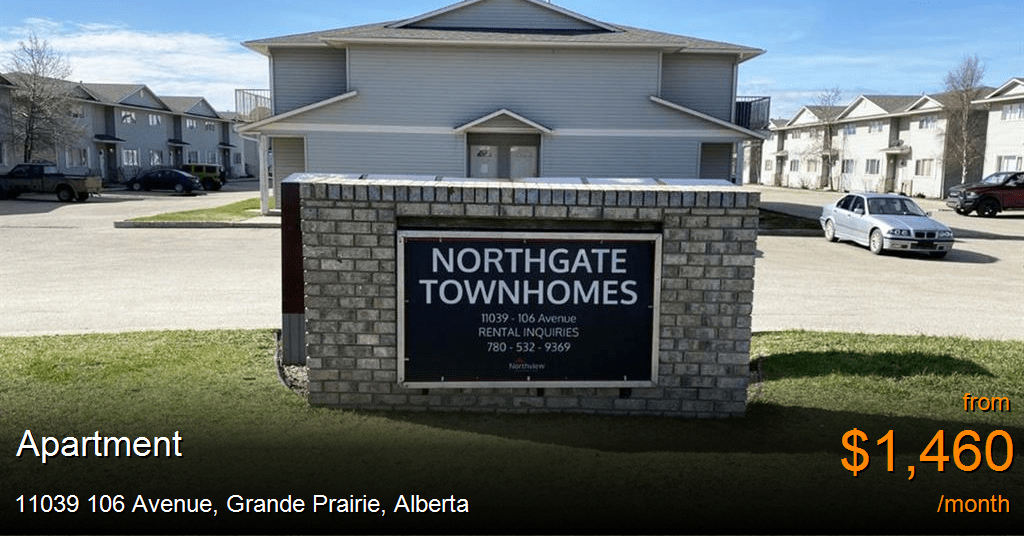 11039 106 avenue, grande prairie Apartment for Rent
