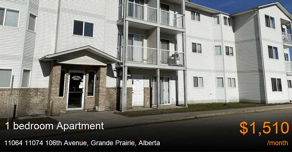 11064 11074 106th avenue, grande prairie Apartment for Rent