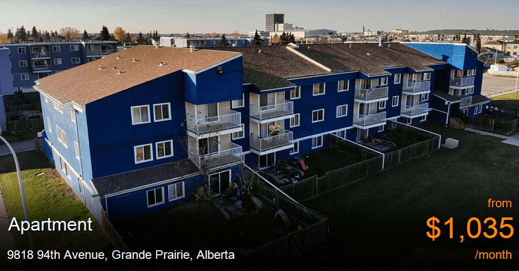 9818 94th avenue, grande prairie Apartment for Rent