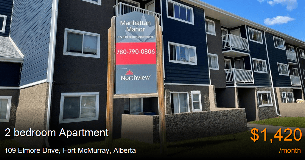 109 Elmore Drive, Fort McMurray Apartment for Rent