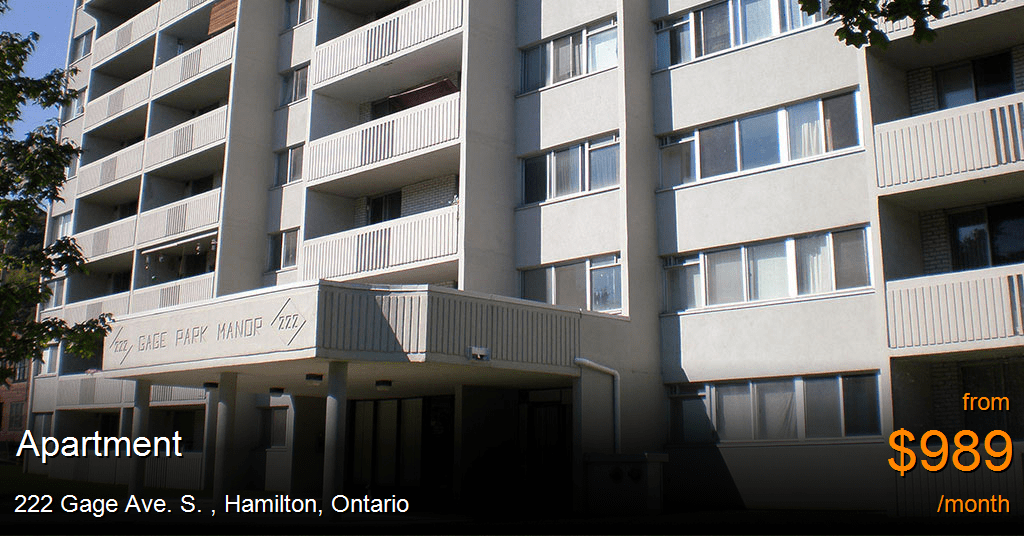 222 gage ave. s., hamilton Apartment for Rent