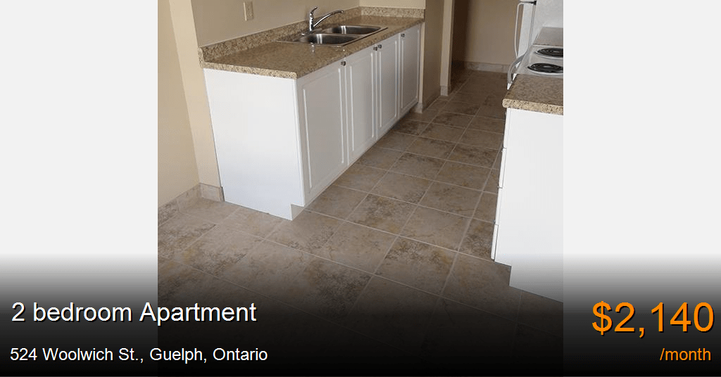 524 Woolwich St., Guelph Apartment for Rent