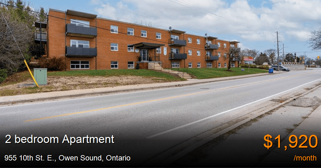955 10th St. E., Owen Sound Apartment for Rent