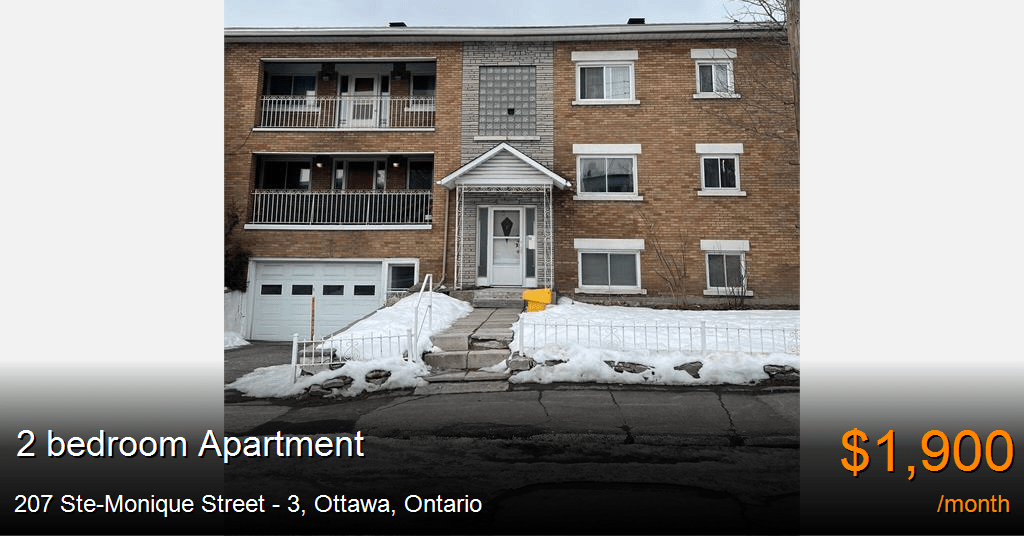 207 stemonique street 3, ottawa Apartment for Rent