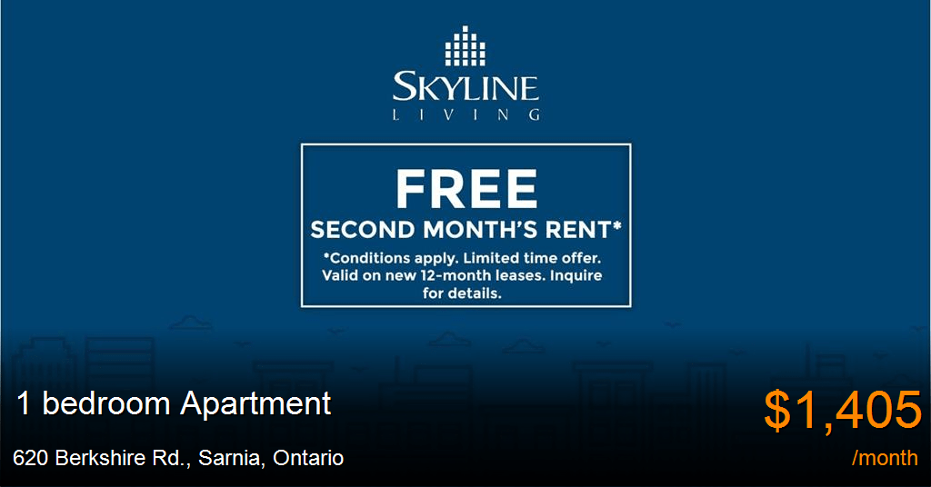 620 Berkshire Rd., Sarnia Apartment for Rent