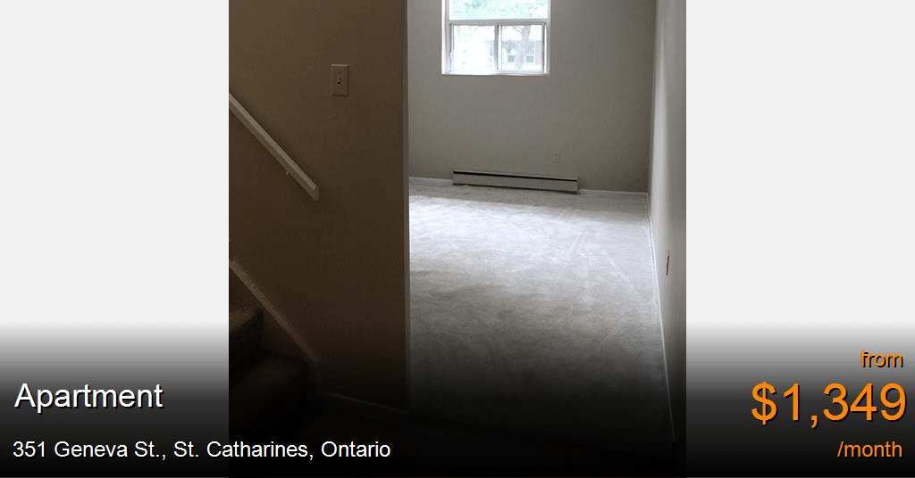 351 geneva st., st. catharines Apartment for Rent