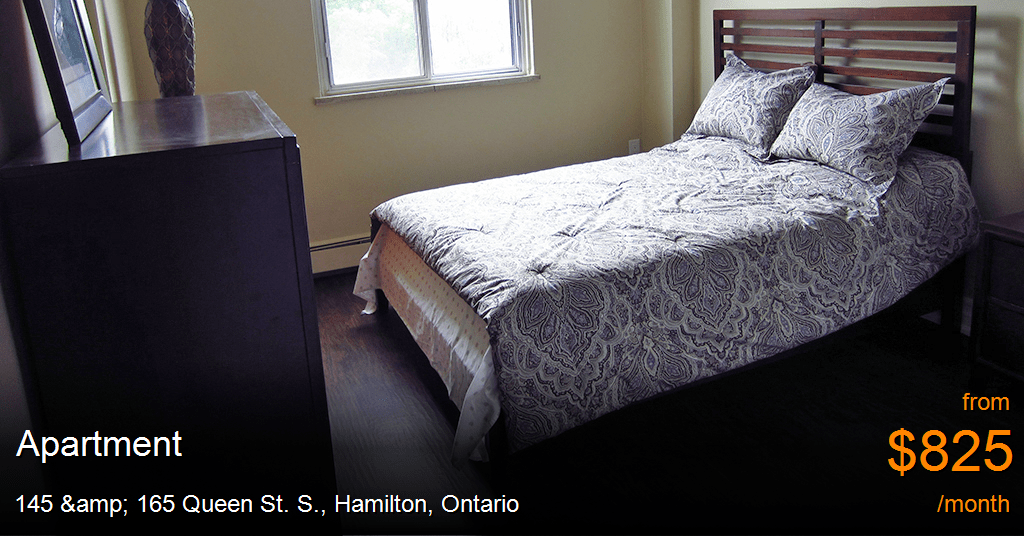 145 & 165 queen st. s., hamilton Apartment for Rent