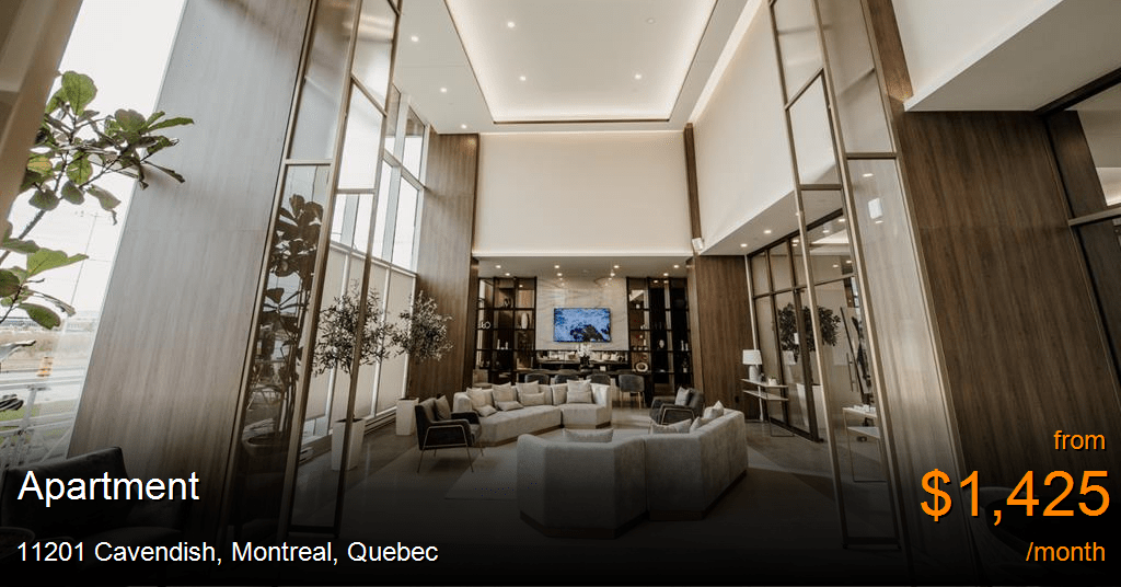 11201 cavendish, montreal Apartment for Rent