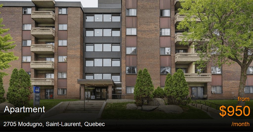 2705 modugno, saintlaurent Apartment for Rent