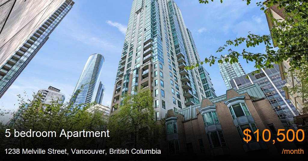 1238 melville street, vancouver Apartment for Rent