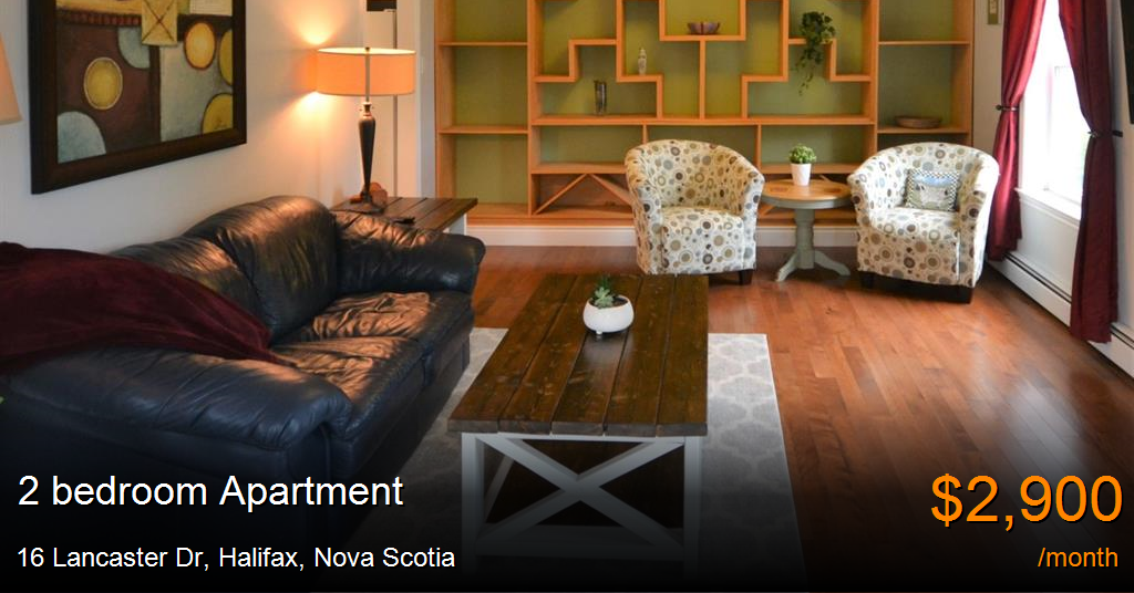 16 lancaster dr, halifax Apartment for Rent