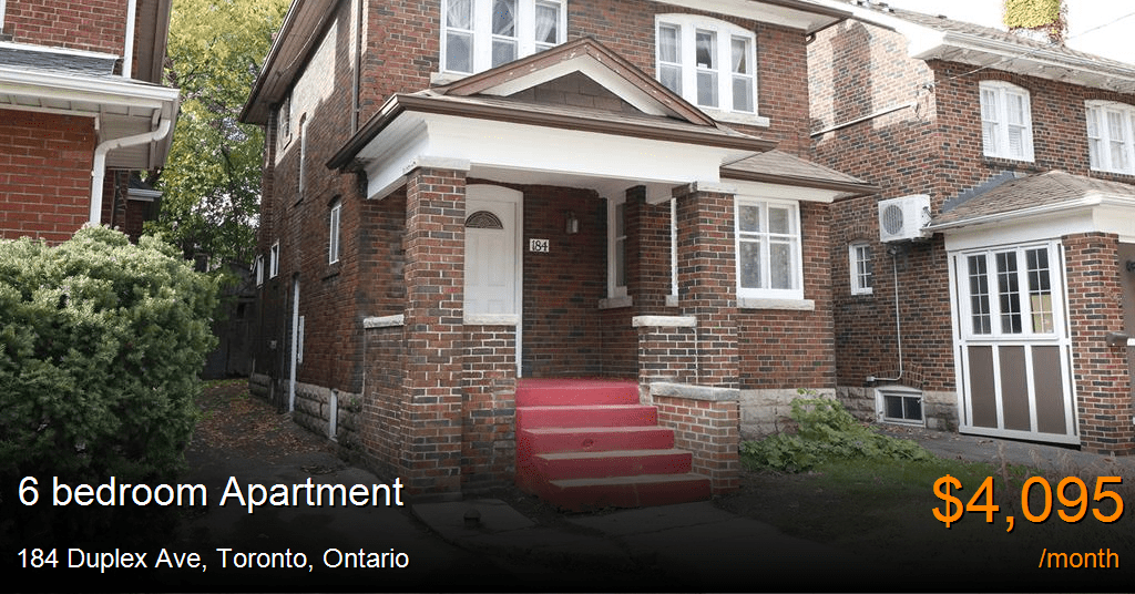 184 duplex ave, toronto Apartment for Rent
