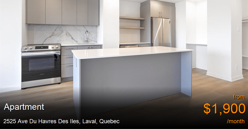 2525 ave du havres des iles, laval Apartment for Rent