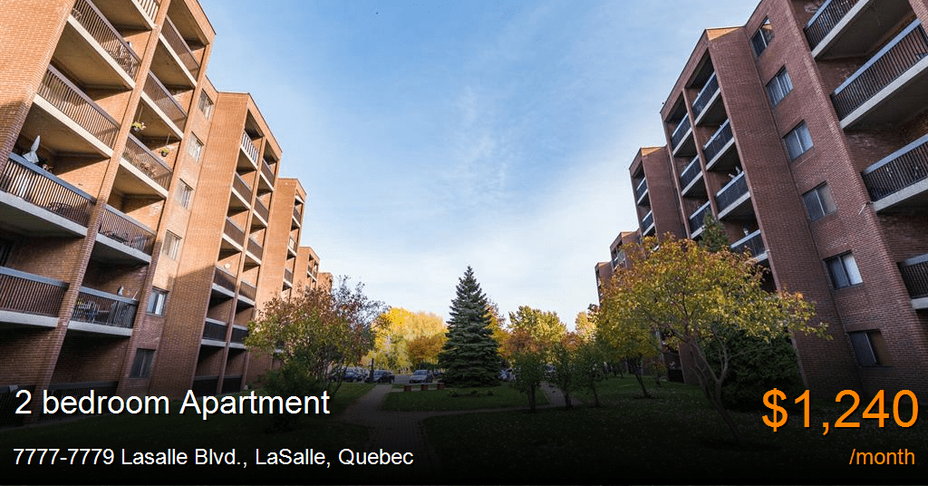 77777779 lasalle blvd., lasalle Apartment for Rent