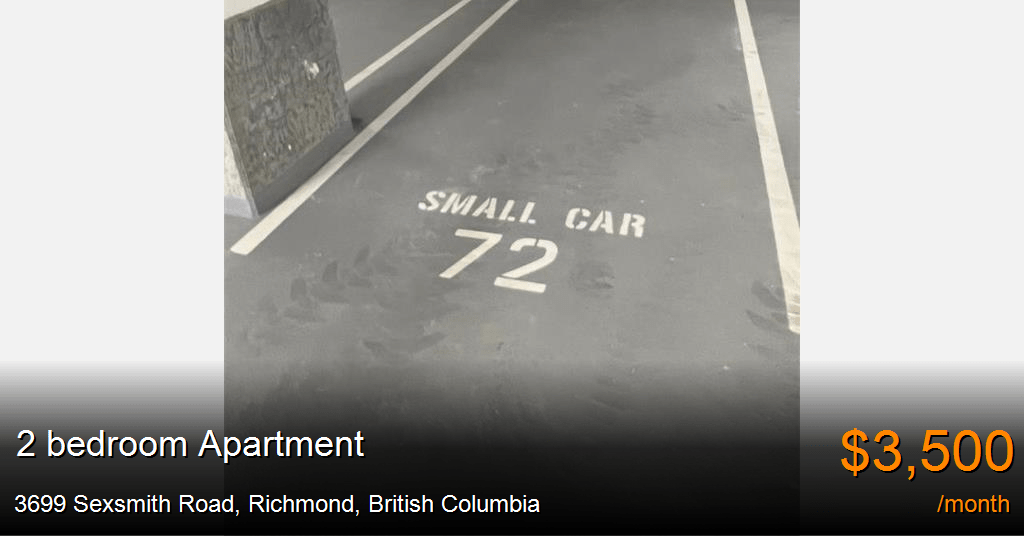 3699 sexsmith road, richmond Apartment for Rent