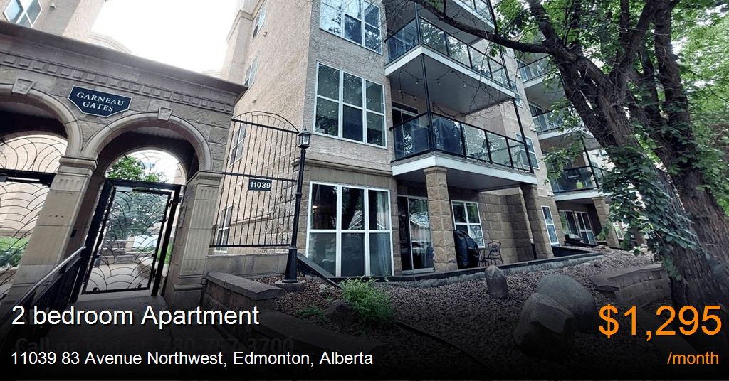 11039 83 avenue northwest, edmonton Apartment for Rent