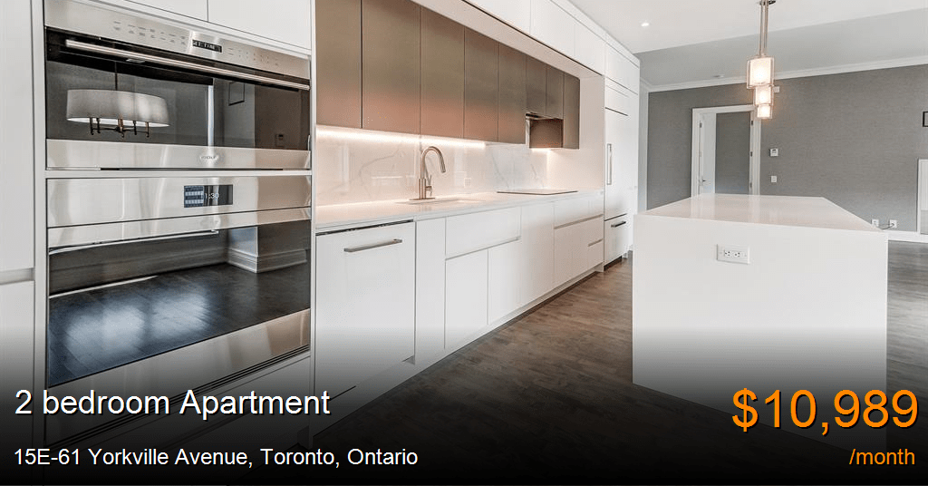 15e61 yorkville avenue, toronto Apartment for Rent