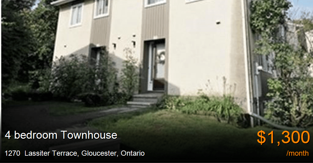 1270 lassiter terrace, gloucester Townhouse for Rent