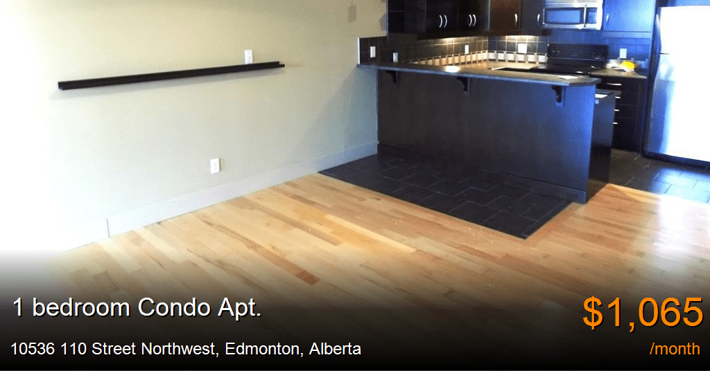10536 110 street northwest, edmonton Apartment for Rent