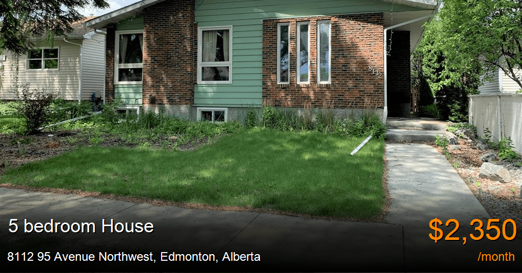 8112 95 avenue northwest, edmonton House for Rent