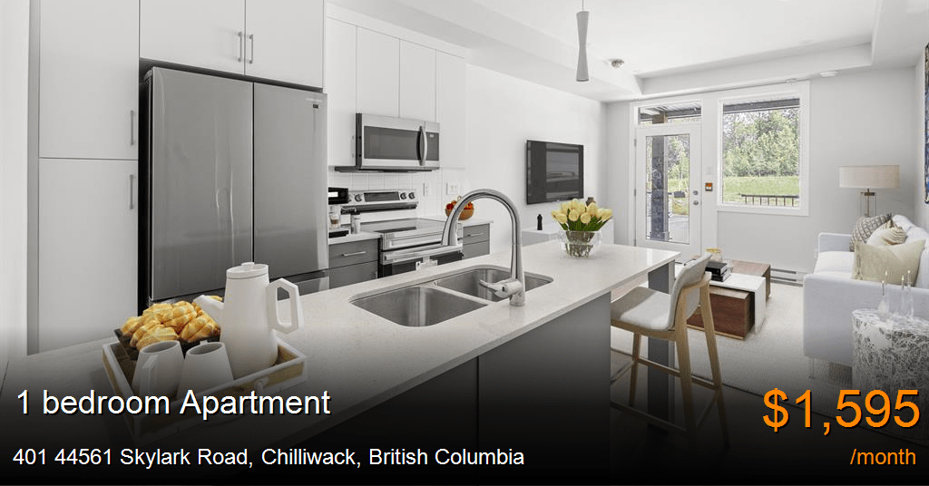 401 44561 skylark road, chilliwack Apartment for Rent