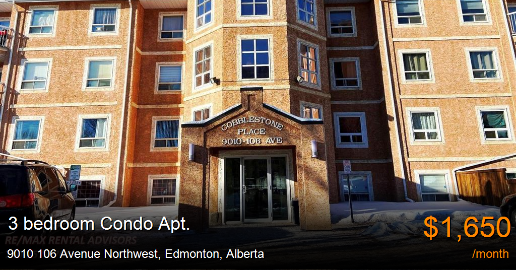 9010 106 avenue northwest, edmonton Apartment for Rent