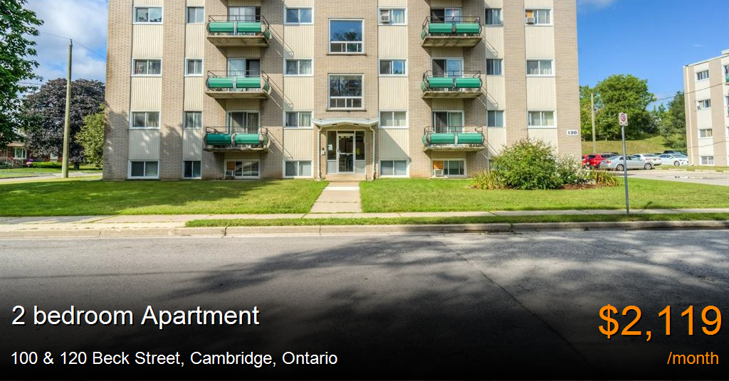100 & 120 beck street, cambridge Apartment for Rent