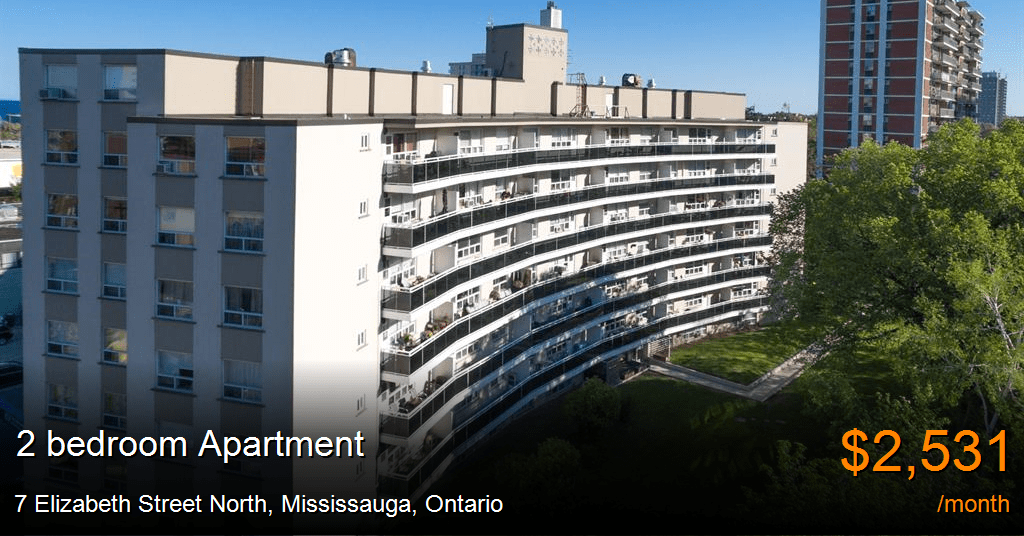 7 elizabeth street north, mississauga Apartment for Rent