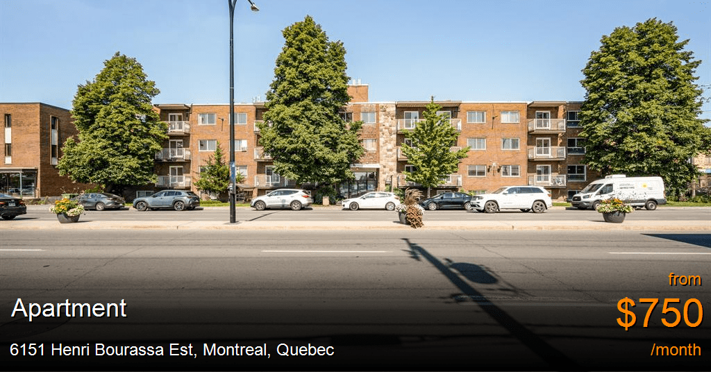 6151 henri bourassa est, montreal Apartment for Rent