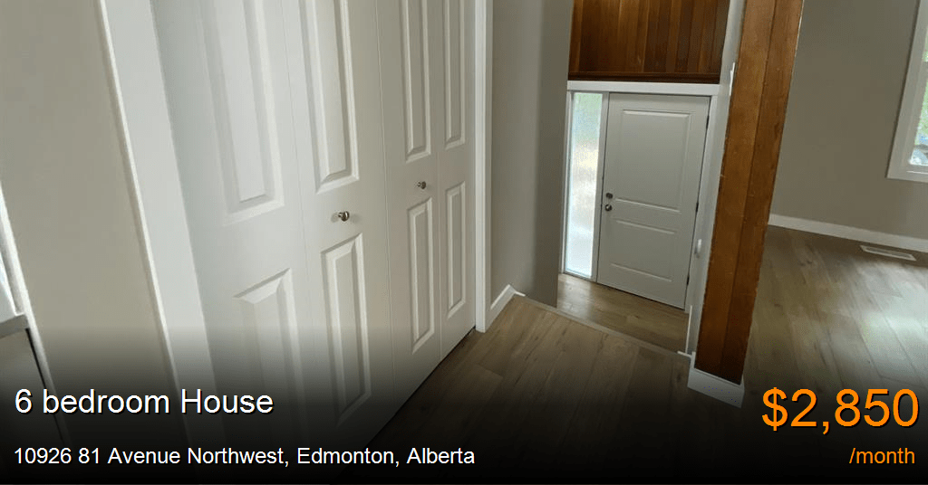 10926 81 avenue northwest, edmonton House for Rent