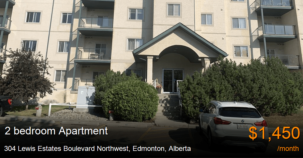 304 lewis estates boulevard northwest, edmonton Apartment for Rent