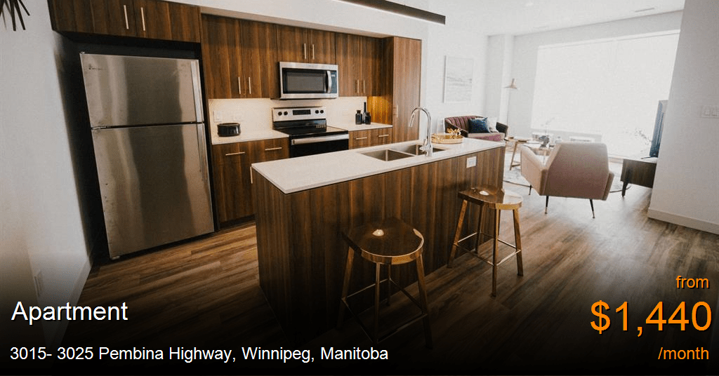3015 3025 pembina highway, winnipeg Apartment for Rent