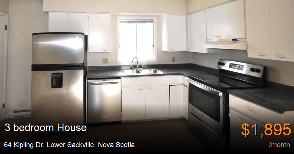 64 kipling dr, lower sackville House for Rent