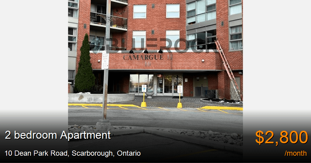 10 dean park road, scarborough Apartment for Rent