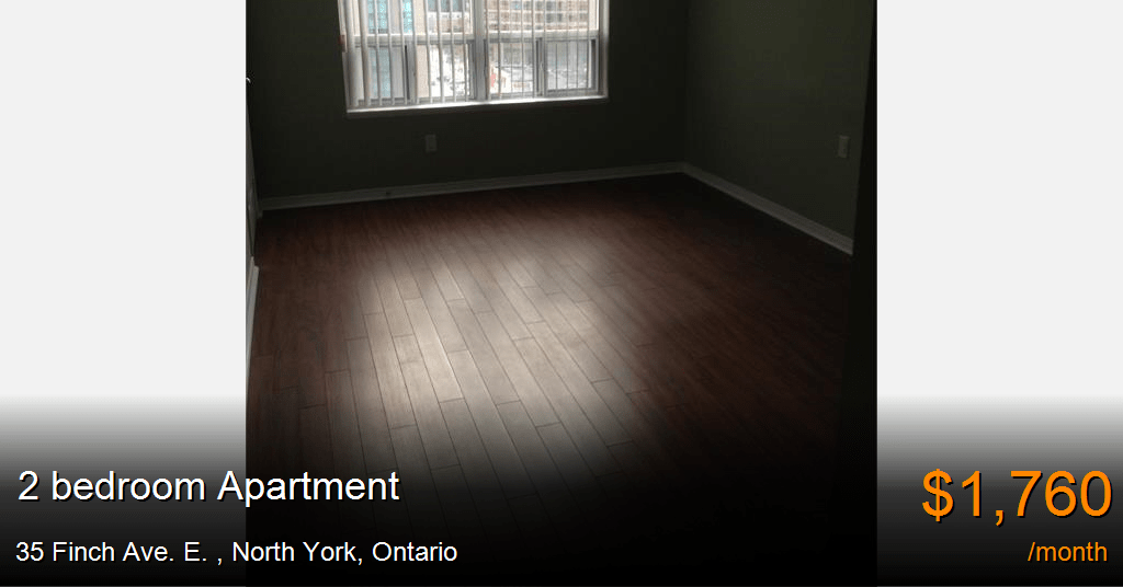 35 finch ave. e., north york Apartment for Rent