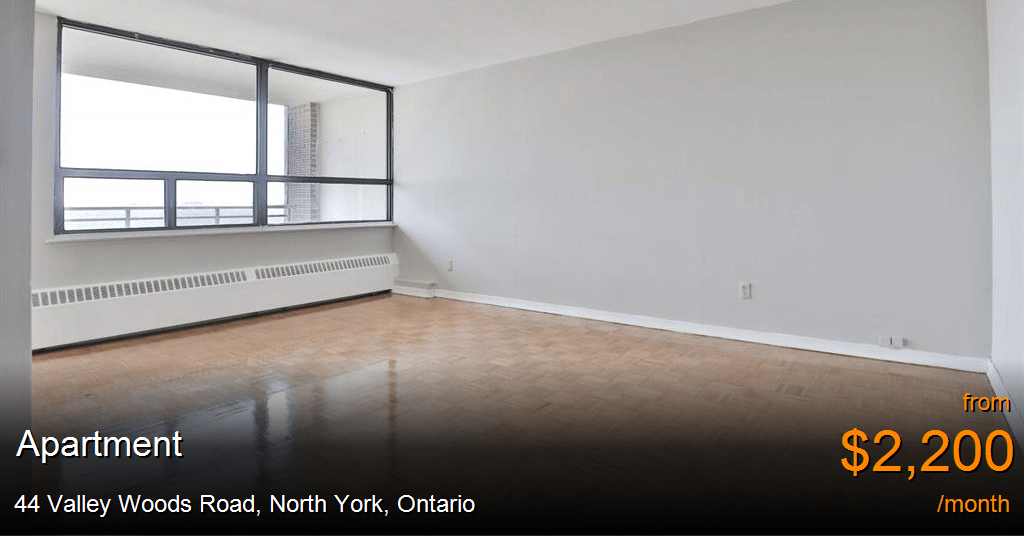 44 Valley Woods Road, North York Apartment for Rent