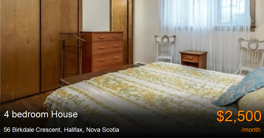 56 birkdale crescent, halifax House for Rent