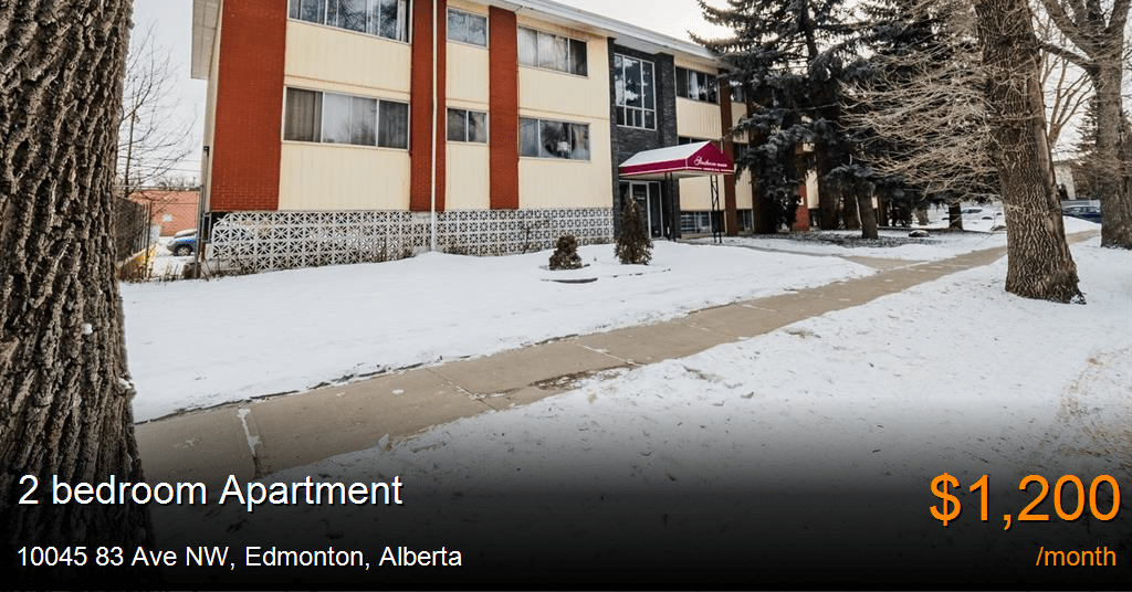 10045 83 ave nw, edmonton Apartment for Rent