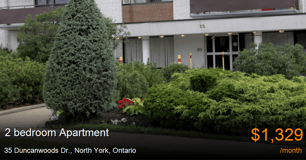 35 duncanwoods dr., north york Apartment for Rent