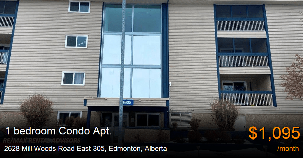 2628 mill woods road east, edmonton Apartment for Rent
