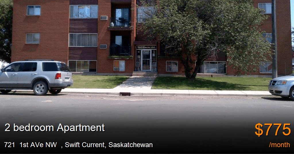 721 1st ave nw, swift current Apartment for Rent