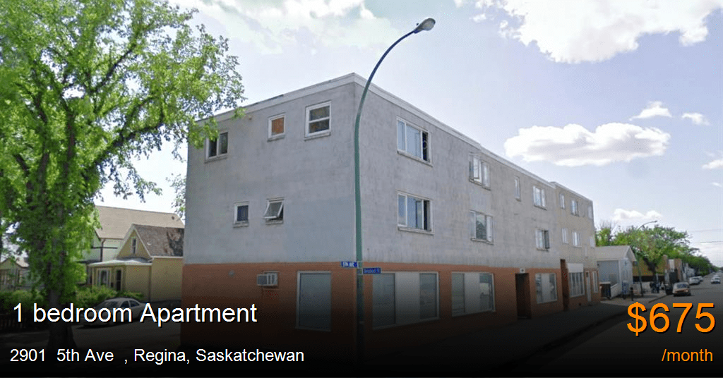 2901 5th ave, regina Apartment for Rent