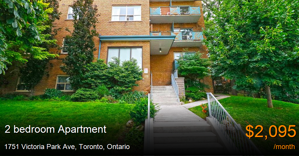 1751 victoria park ave, toronto Apartment for Rent