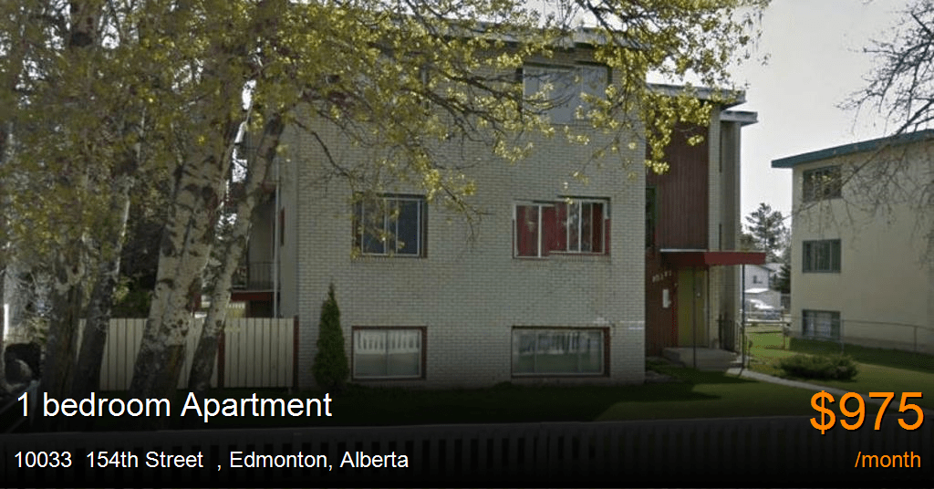 10033 154th street, edmonton Apartment for Rent