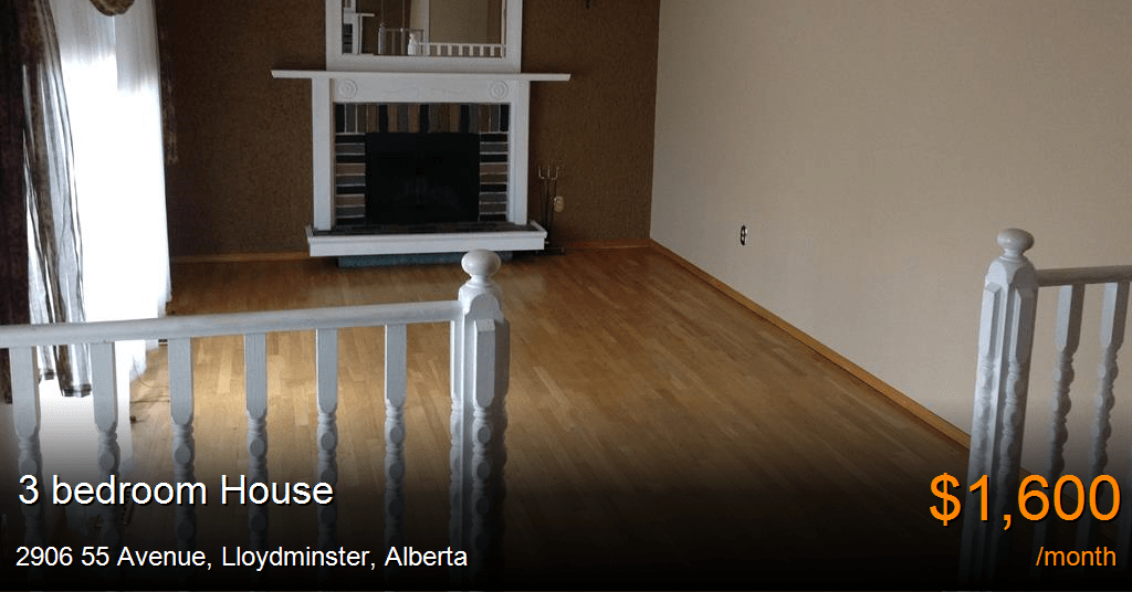 2906 55 avenue, lloydminster House for Rent
