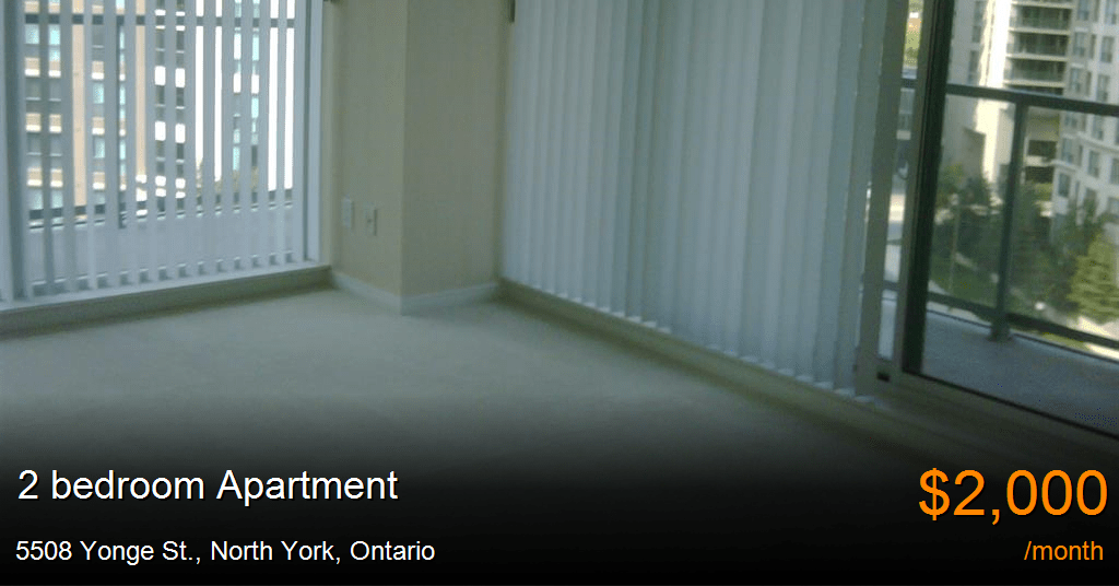 5508 yonge st., north york Apartment for Rent