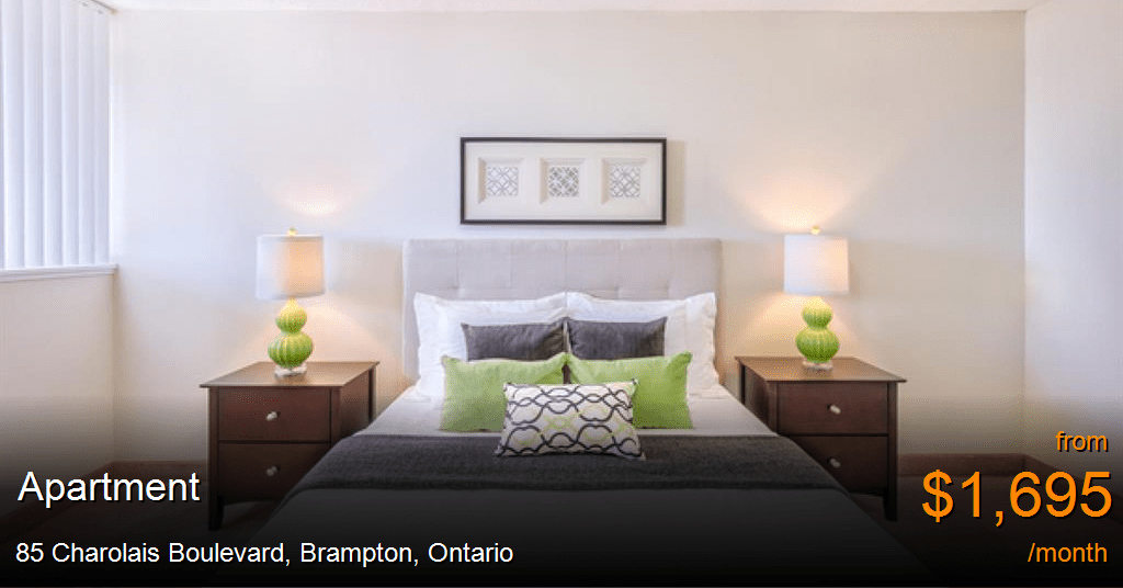 85 charolais boulevard, brampton Apartment for Rent
